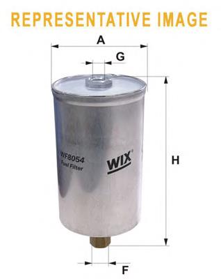 WF8182 WIX filtro de combustível