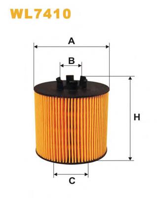 Фильтр очистки масла центробежный WIX WL7410 цена, от 5.45 USD