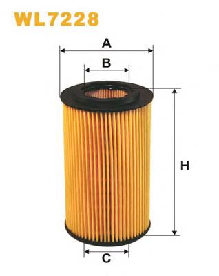 Фильтр очистки масла центробежный WIX WL7228 цена, от 4.70 USD