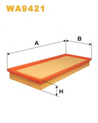 Filtro de ar Jaguar X-type CF1