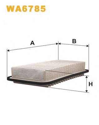 Купить WA6785 WIX Автомобильный фильтр воздуха