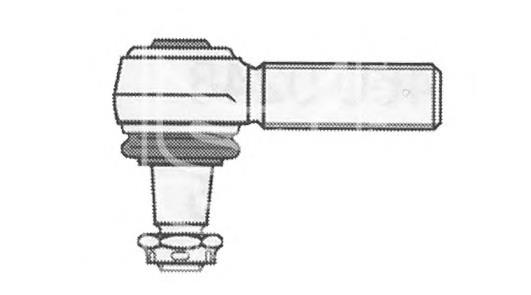 Ponta da barra de direção transversal 050301910700 Templin