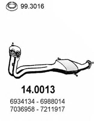 Convertidor - catalisador BM90053H BM Catalysts