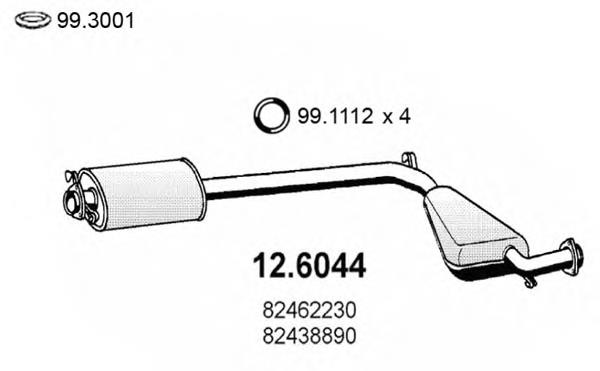 0082462230 Fiat/Alfa/Lancia 