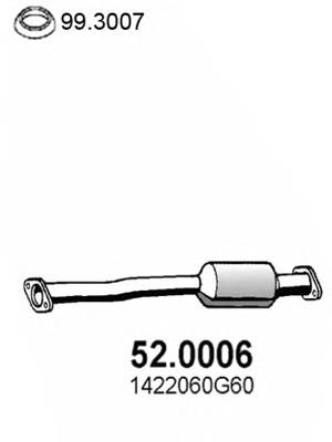 Convertidor - catalisador 520006 Asso