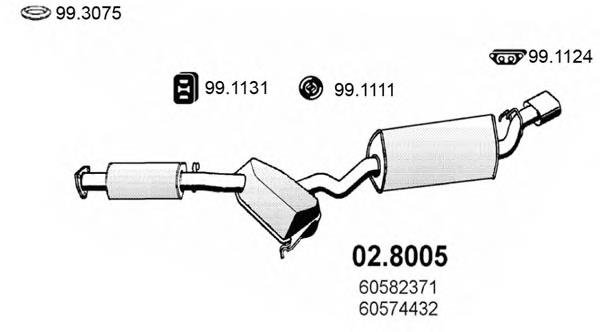  0060582371 Fiat/Alfa/Lancia