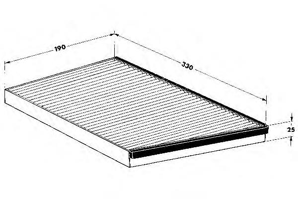 82D0325083A Webasto filtro de salão