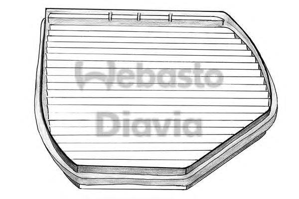 82D0325040MA Webasto filtro de salão