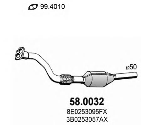 580032 Asso convertidor - catalisador