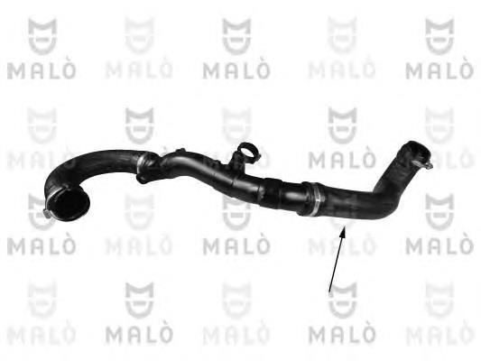 5835854 Opel mangueira (cano derivado superior esquerda de intercooler)