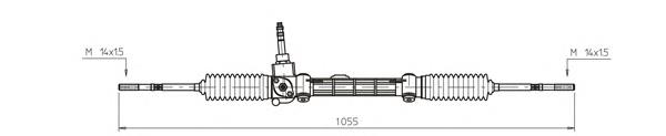 Рулевая рейка FI4115 General Ricambi