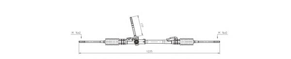 FO4020 General Ricambi cremalheira da direção