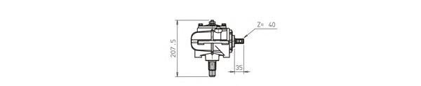 5029415 Ford mecanismo de direção (redutor)