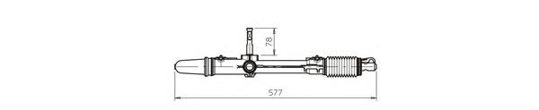 CI4040 General Ricambi cremalheira da direção