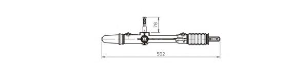 CI4036 General Ricambi cremalheira da direção