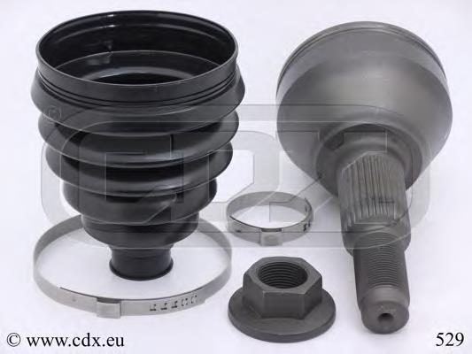 Semieixo (acionador) dianteiro direito CVJ570110 Open Parts