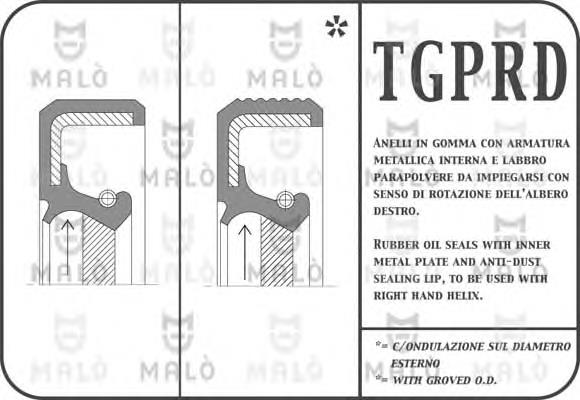 928PRDF Akron Malo bucim da árvore intermédia (de equilibração de motor)