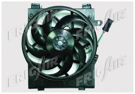 05071009 Frig AIR difusor do radiador de esfriamento, montado com motor e roda de aletas