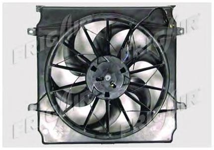 Ventilador elétrico de esfriamento montado (motor + roda de aletas) 05181005 Frig AIR