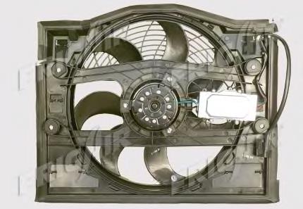 05021004 Frig AIR difusor do radiador de esfriamento, montado com motor e roda de aletas