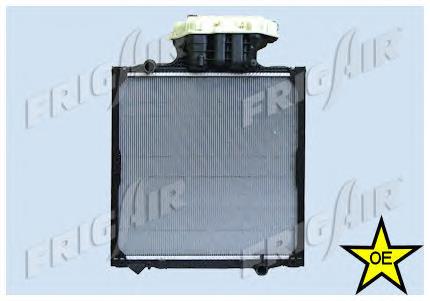 Radiador de esfriamento de motor MAN TGX 1