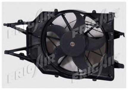 05051420 Frig AIR difusor do radiador de esfriamento, montado com motor e roda de aletas