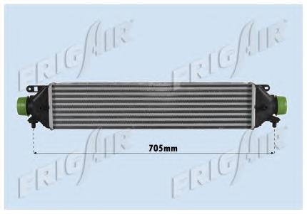 07043124 Frig AIR radiador de intercooler