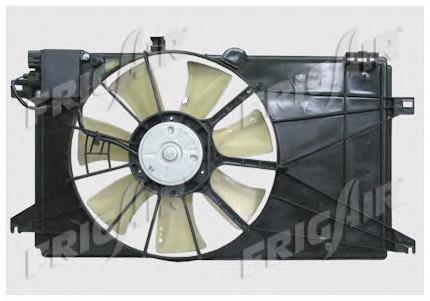 Ventilador elétrico de esfriamento montado (motor + roda de aletas) 05272004 Frig AIR