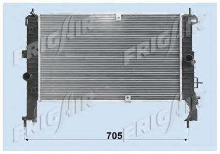 Радиатор 01073114 Frig AIR