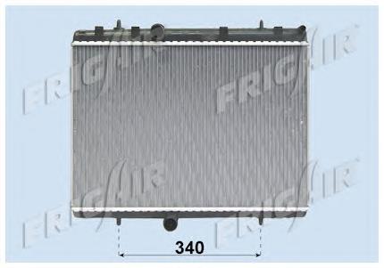 01083075 Frig AIR radiador de esfriamento de motor