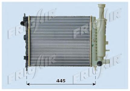 Radiador de esfriamento de motor 01032014 Frig AIR