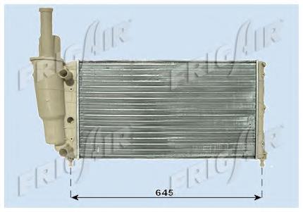 Radiador de esfriamento de motor Fiat Punto 176C