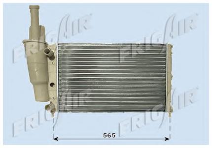 0104.3002 Frig AIR radiador de esfriamento de motor