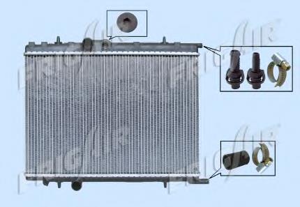 01033062 Frig AIR radiador de esfriamento de motor