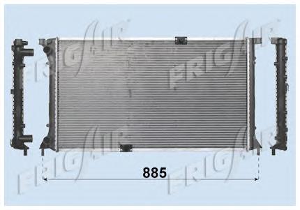 02092032 Frig AIR radiador de esfriamento de motor