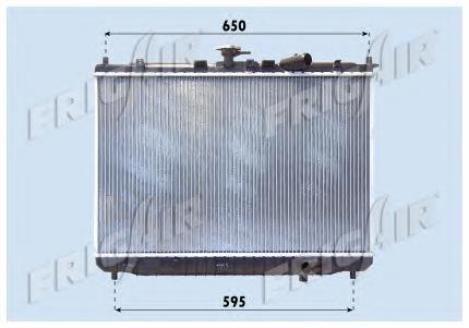 01333025 Frig AIR radiador de esfriamento de motor