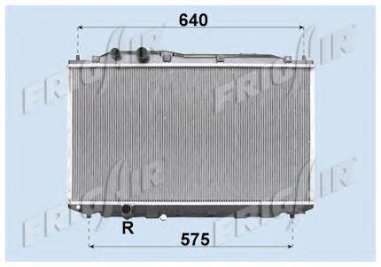 Радиатор 01193022 Frig AIR