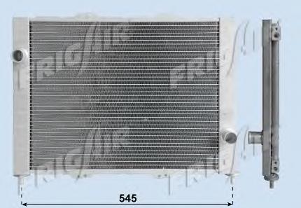 34090001 Frig AIR difusor do radiador de esfriamento