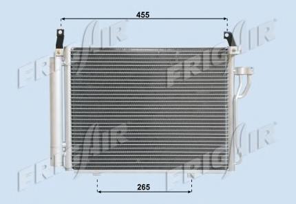 08283033 Frig AIR radiador de aparelho de ar condicionado