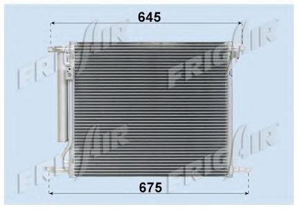 Радиатор кондиционера 08313016 Frig AIR