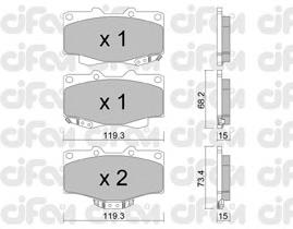 822-129-0 Cifam árvore distribuidora de motor de escape