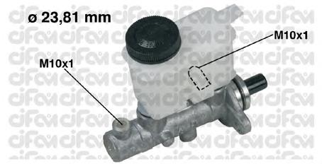 Цилиндр тормозной главный 202331 Cifam