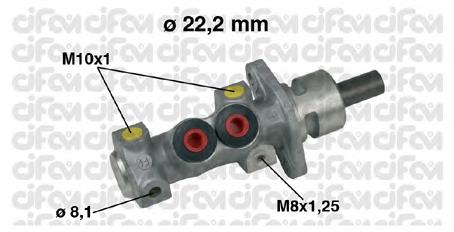 202-489 Cifam cilindro mestre do freio