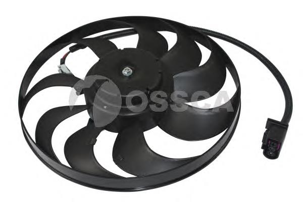 08828 Ossca ventilador elétrico de esfriamento montado (motor + roda de aletas)