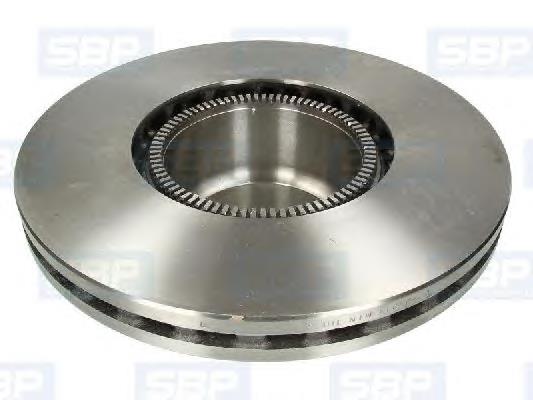 Передний тормозной диск SBP 02DA007
