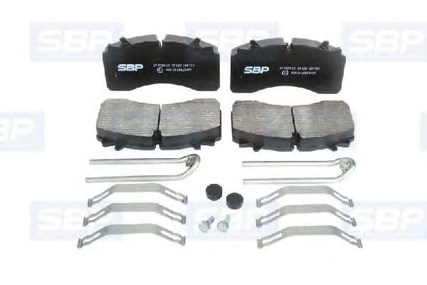 Колодки дисковые  SBP 07P29162 цена, от 56.45 USD