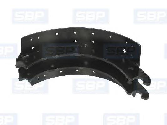 Купить 03RO004 SBP Задние барабанные тормозные колодки
