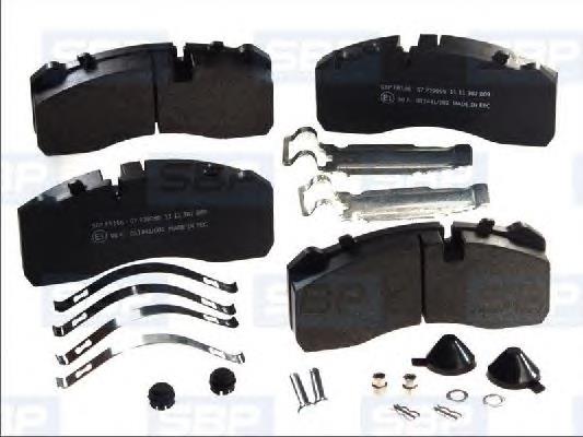 Колодки SBP 07P29095 цена, от 60.99 USD