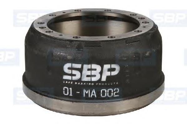 Барабан тормозной передний 01MA002 SBP