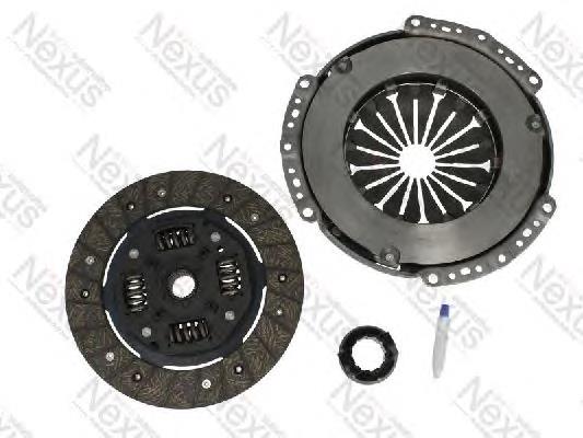 Kit de embraiagem (3 peças) Skoda Fabia 2 5J2, 542, 572, 582